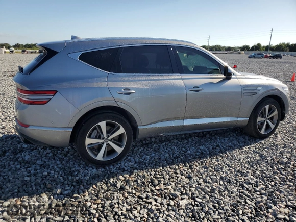 2023 Genesis GV80 with VIN KMUHBDSB9PU123492, listed as a Copart auction lot 56407025 with 43,197 mi miles and Salvage title. Bid and sale history available at DreamBid. Image 3.
