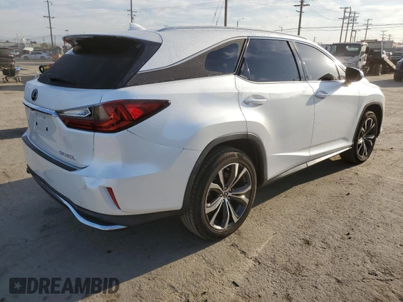 2018 Lexus RX with VIN JTJGZKCA0J2004007, listed as a Copart auction lot 50237595 with 104,630 mi miles and Salvage Title. Bid and sale history available at carsss.com. Image 3.