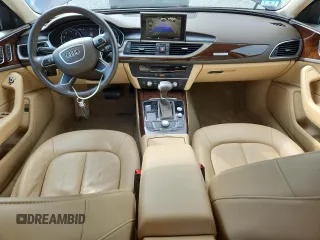 2012 Audi A6 Premium Plus with VIN WAUGGAFC6CN054165, listed as a Copart auction lot 62527695 with 55,592 mi miles and Clean title. Bid and sale history available at DreamBid. Image 8.
