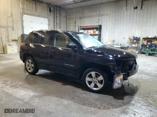 2012 Jeep Compass Sport with VIN 1C4NJDBB2CD638188, listed as a Copart auction lot 47197555 with 110,259 mi miles and Salvage Title. Bid and sale history available at carsss.com. Image 4.