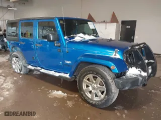 2015 Jeep Wrangler Unlimited Sahara with VIN 1C4BJWEG0FL631109, listed as a IAAI auction lot 41585881 with 139,243 mi miles. Bid and sale history available at carsss.com. Image 1.