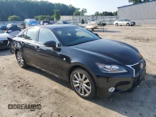 2015 Lexus GS 350 with VIN JTHCE1BL1FA002725, listed as a Copart auction lot 57099205 with 24,663 mi miles and Salvage title. Bid and sale history available at DreamBid. Image 4.