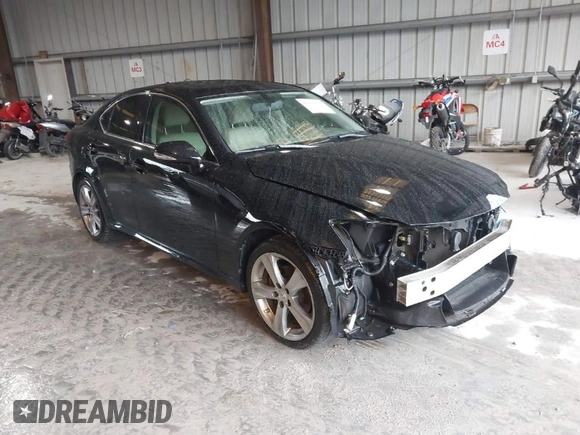 2012 Lexus IS 250 with VIN JTHBF5C24C5166531, listed as a IAAI auction lot 41856850 with 96,400 mi miles and . Bid and sale history available at DreamBid. Image 1.