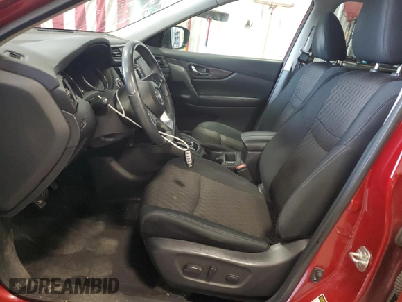 2018 Nissan Rogue SV with VIN 5N1AT2MVXJC703811, listed as a Copart auction lot 54958985 with 170,437 mi miles and Non Repairable. Bid and sale history available at DreamBid. Image 7.