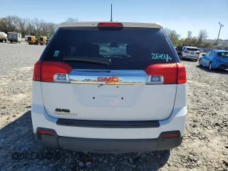 2014 GMC Terrain SLE with VIN 2GKALMEK7E6240419, listed as a Copart auction lot 49325435 with 136,168 mi miles and Salvage Title. Bid and sale history available at DreamBid. Image 6.