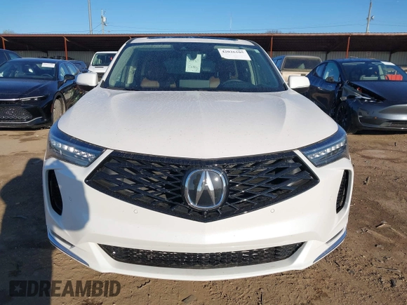 2025 Acura RDX Advance with VIN 5J8TC2H70SL008488, listed as a IAAI auction lot 42026105 with 9,770 mi miles and . Bid and sale history available at DreamBid. Image 12.