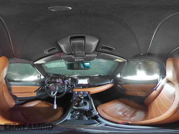 2017 FIAT 124 Spider Classica with VIN JC1NFAEK1H0107572, listed as a Copart auction lot 82452144 with 98,954 mi miles and Salvage title. Bid and sale history available at DreamBid. Image 12.