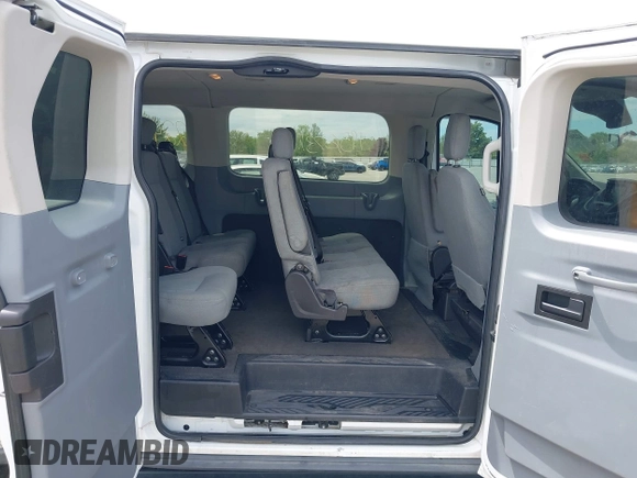 2015 Ford Transit XL with VIN 1FBZX2ZM8FKA42597, listed as a IAAI auction lot 42241346 with 195,673 mi miles and . Bid and sale history available at DreamBid. Image 8.