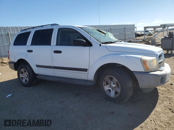 2006 Dodge Durango SXT with VIN 1D4HD38N46F161422, listed as a Copart auction lot 88999895 with 119,788 mi miles and Salvage title. Bid and sale history available at DreamBid. Image 4.