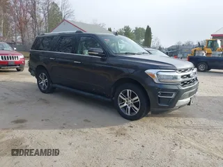 2024 Ford Expedition Max Limited with VIN 1FMJK2A86REA09022, listed as a IAAI auction lot 42094334 with 53,277 mi miles and . Bid and sale history available at DreamBid. Image 1.