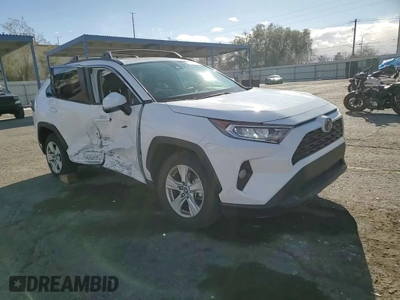 2019 Toyota RAV4 XLE with VIN 2T3W1RFV8KC028630, listed as a Copart auction lot 49307165 with 32,043 mi miles and Salvage Title. Bid and sale history available at DreamBid. Image 14.