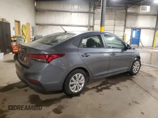 2018 Hyundai Accent SE z VIN 3KPC24A38JE013448, wystawiony jako Copart lot #57471355 z przebiegiem Nie podano mil oraz Szkoda całkowita • Salvage title. Historia ofert i sprzedaży dostępna na DreamBid. Obrazek 3.