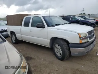 2004 Chevrolet Silverado 1500 LS with VIN 2GCEC19V041101826, listed as a Copart auction lot 50563575 with 215,161 mi miles and Salvage Title. Bid and sale history available at carsss.com. Image 4.
