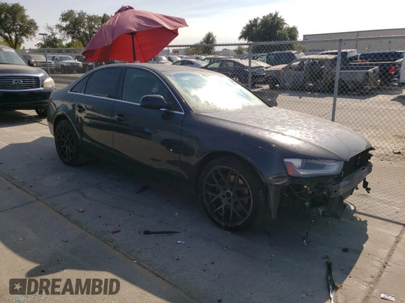 2013 Audi A4 Premium with VIN WAUAFAFL9DN020294, listed as a Copart auction lot 68591144 with 172,230 mi miles and Clean Title. Bid and sale history available at carsss.com. Image 4.