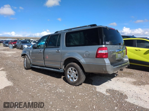 2008 Ford Expedition Max SSV z VIN 1FMFK16538LA82826, wystawiony jako Copart lot #54740235 z przebiegiem 113 790 mil mil oraz Szkoda całkowita • Salvage title. Historia ofert i sprzedaży dostępna na DreamBid. Obrazek 2.