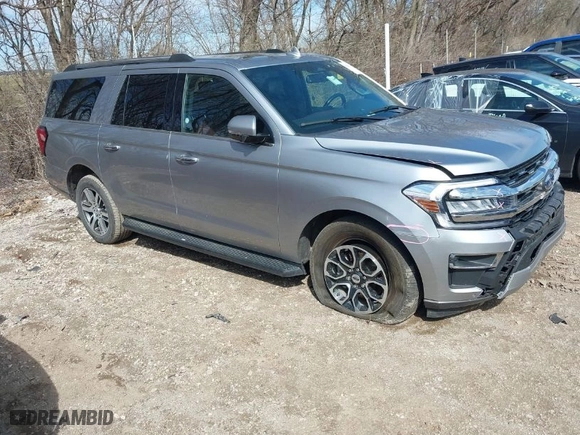 2023 Ford Expedition Max Limited with VIN 1FMJK1K83PEA12322, listed as a IAAI auction lot 41796039 with 56,727 mi miles. Bid and sale history available at carsss.com. Image 1.