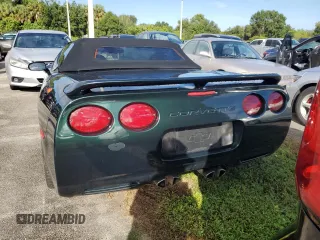 2000 Chevrolet Corvette with VIN 1G1YY32G2Y5107601, listed as a Copart auction lot 74361444 with 0 mi miles and Salvage Title. Bid and sale history available at carsss.com. Image 6.