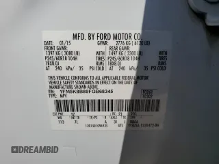 2015 Ford Explorer with VIN 1FM5K8B89FGB68345, listed as a Copart auction lot 57326035 with 159,285 mi miles and Clean title. Bid and sale history available at DreamBid. Image 13.
