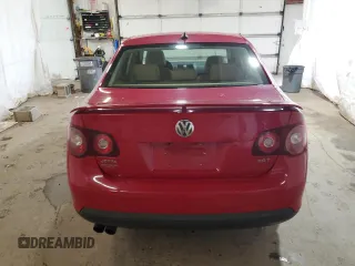 2008 Volkswagen Jetta Wolfsburg Edition with VIN 3VWRJ71K48M123206, listed as a Copart auction lot 66570624 with 190,432 mi miles and Salvage title. Bid and sale history available at DreamBid. Image 6.