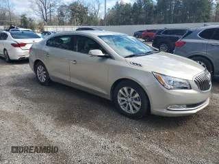 2015 Buick LaCrosse Leather with VIN 1G4GB5GR4FF226862, listed as a Copart auction lot 46358215 with 54,378 mi miles and Salvage Title. Bid and sale history available at DreamBid. Image 4.