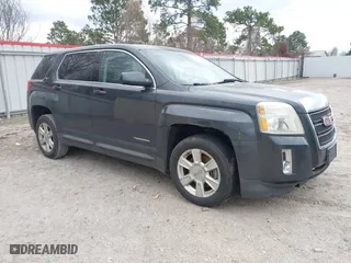 2013 GMC Terrain SLE with VIN 2GKALMEK7D6252326, listed as a IAAI auction lot 41442493 with 137,128 mi miles. Bid and sale history available at carsss.com. Image 1.