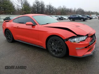 2018 Ford Mustang EcoBoost z VIN 1FA6P8TH7J5160800, wystawiony jako Copart lot #84104374 z przebiegiem 41 983 mil mil oraz Nie do naprawy • Non repairable. Historia ofert i sprzedaży dostępna na DreamBid. Obrazek 4.