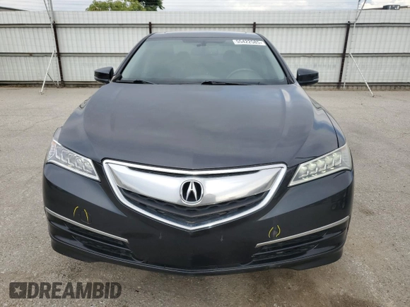 2015 Acura TLX with VIN 19UUB1F39FA024370, listed as a Copart auction lot 55422585 with 82,900 mi miles and Salvage Title. Bid and sale history available at carsss.com. Image 5.