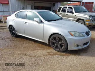 2009 Lexus IS 250 with VIN JTHBK262495092610, listed as a IAAI auction lot 41916779 with 1 mi miles. Bid and sale history available at carsss.com. Image 1.