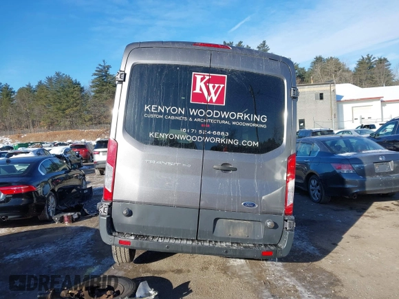 2015 Ford Transit Cargo with VIN 1FTNE2CM5FKB24232, listed as a IAAI auction lot 41333965 with 42,949 mi miles and . Bid and sale history available at carsss.com. Image 15.