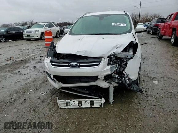 2015 Ford Escape Titanium with VIN 1FMCU0J94FUB45974, listed as a Copart auction lot 46824245 with 0 mi miles and Non Repairable. Bid and sale history available at carsss.com. Image 12.