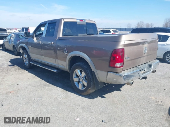 2010 Dodge 1500 SLT with VIN 1D7RB1GT7AS117173, listed as a IAAI auction lot 41439759 with 255,719 mi miles and . Bid and sale history available at carsss.com. Image 3.