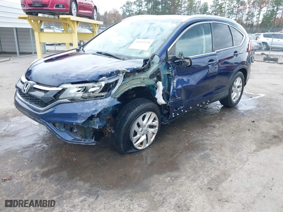 2016 Honda CR-V EX-L with VIN 2HKRM4H7XGH614197, listed as a IAAI auction lot 41869198 with 188,259 mi miles. Bid and sale history available at carsss.com. Image 17.
