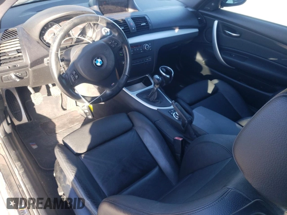 2012 BMW 1 Series 135i with VIN WBAUC9C5XCVM11673, listed as a Copart auction lot 88550445 with 119,456 mi miles and Salvage title. Bid and sale history available at DreamBid. Image 8.