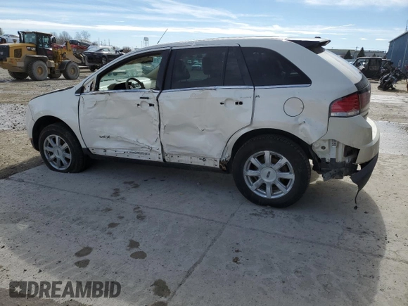 2007 Lincoln MKX with VIN 2LMDU68C57BJ16956, listed as a Copart auction lot 47212525 with 193,608 mi miles and Salvage Title. Bid and sale history available at carsss.com. Image 2.