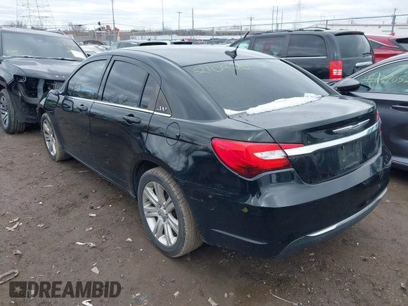 2012 Chrysler 200 Touring with VIN 1C3CCBBB9CN210428, listed as a IAAI auction lot 41739130 with 217,676 mi miles. Bid and sale history available at carsss.com. Image 3.