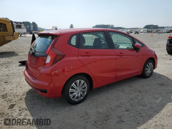 2020 Honda Fit LX with VIN 3HGGK5H48LM720100, listed as a Copart auction lot 48537355 with 30,596 mi miles and Salvage Title. Bid and sale history available at carsss.com. Image 3.