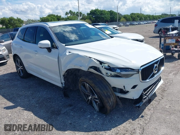 2021 Volvo XC60 Momentum with VIN YV4102DK6M1826828, listed as a IAAI auction lot 40603154 with 58,124 mi miles and . Bid and sale history available at DreamBid. Image 6.