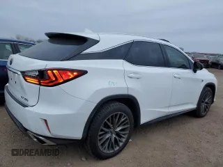 2019 Lexus RX 350 with VIN 2T2BZMCA0KC198352, listed as a Copart auction lot 84217554 with 80,624 mi miles and Salvage title. Bid and sale history available at DreamBid. Image 3.