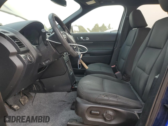 2017 Ford Police Interceptor Utility with VIN 1FM5K8AR0HGC57380, listed as a Copart auction lot 58965075 with 106,682 mi miles and Salvage title. Bid and sale history available at DreamBid. Image 7.