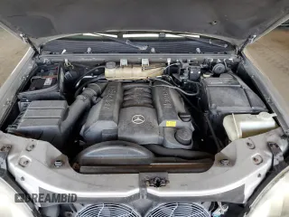2001 Mercedes-Benz M 320/430/500 with VIN 4JGAB72E61A260183, listed as a Copart auction lot 58892655 with 71,651 mi miles and Clean title. Bid and sale history available at DreamBid. Image 12.