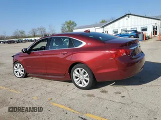 2016 Chevrolet Impala LT with VIN 1G1115S38GU164114, listed as a Copart auction lot 52373365 with Not Provided miles and Salvage Title. Bid and sale history available at DreamBid. Image 2.