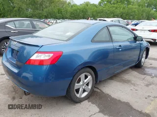 2006 Honda Civic Cpe EX with VIN 2HGFG12826H560333, listed as a IAAI auction lot 42131156 with 182,438 mi miles. Bid and sale history available at carsss.com. Image 4.