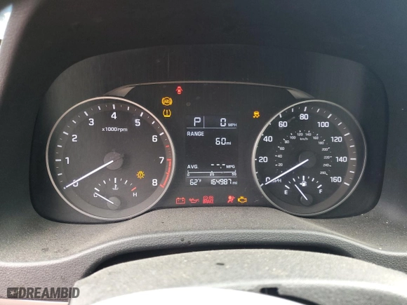 2017 Hyundai Elantra SE with VIN KMHD74LF1HU422072, listed as a Copart auction lot 50090895 with 164,987 mi miles and Salvage Title. Bid and sale history available at carsss.com. Image 9.