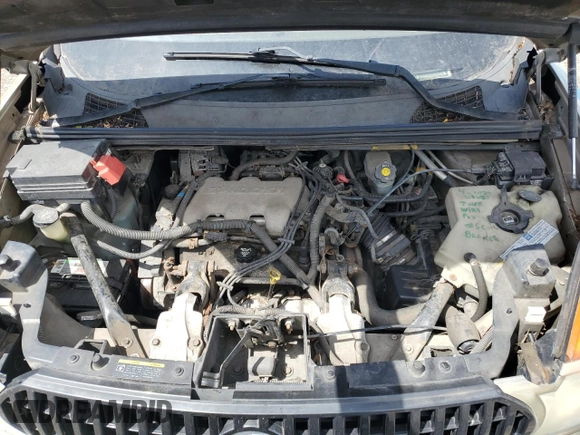 2002 Buick Rendezvous CXL with VIN 3G5DB03E02S596037, listed as a Copart auction lot 52425725 with 128,810 mi miles and Salvage Title. Bid and sale history available at DreamBid. Image 11.