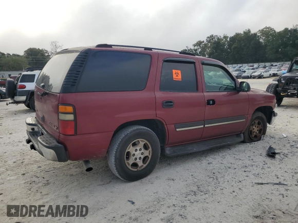 2004 Chevrolet Tahoe LS with VIN 1GNEC13Z64R289200, listed as a Copart auction lot 74553534 with 209,815 mi miles and Salvage Title. Bid and sale history available at carsss.com. Image 3.