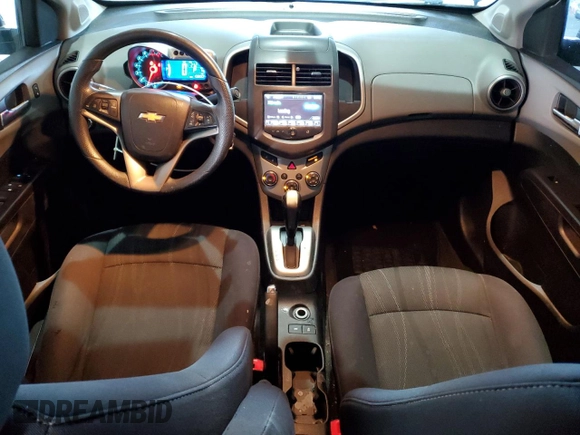 2014 Chevrolet Sonic LT with VIN 1G1JC5SHXE4171858, listed as a Copart auction lot 51755405 with 108,004 mi miles and Salvage Title. Bid and sale history available at DreamBid. Image 8.