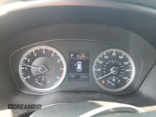 2019 Hyundai Santa Fe SE with VIN 5NMS23AD4KH033124, listed as a Copart auction lot 63225414 with 77,210 mi miles and Non Repairable. Bid and sale history available at carsss.com. Image 9.