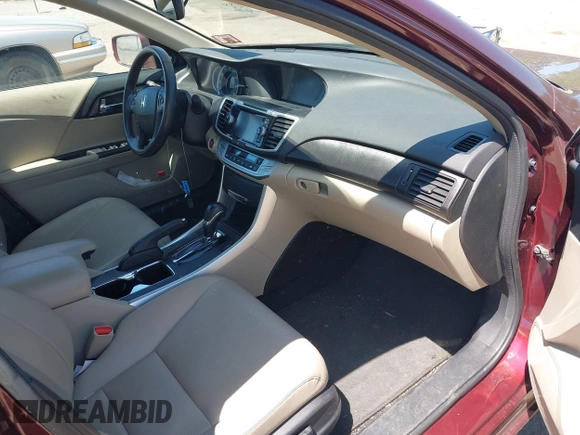 2014 Honda Accord EX-L with VIN 1HGCR2F86EA036175, listed as a IAAI auction lot 42146831 with 105,031 mi miles and . Bid and sale history available at carsss.com. Image 5.