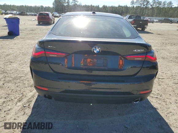 2024 BMW 4 Series 430i xDrive with VIN WBA73AV04RFS08250, listed as a Copart auction lot 42516525 with 5,057 mi miles and Salvage Title. Bid and sale history available at carsss.com. Image 6.
