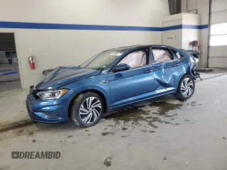 2021 Volkswagen Jetta SEL with VIN 3VWE57BUXMM097904, listed as a Copart auction lot 62398035 with Not provided miles and Salvage title. Bid and sale history available at DreamBid. Image 1.
